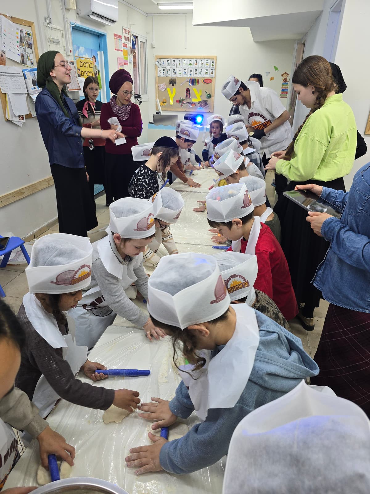Matzah baking workshop
