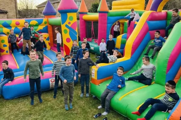 Happy children at a Kids Thrive event